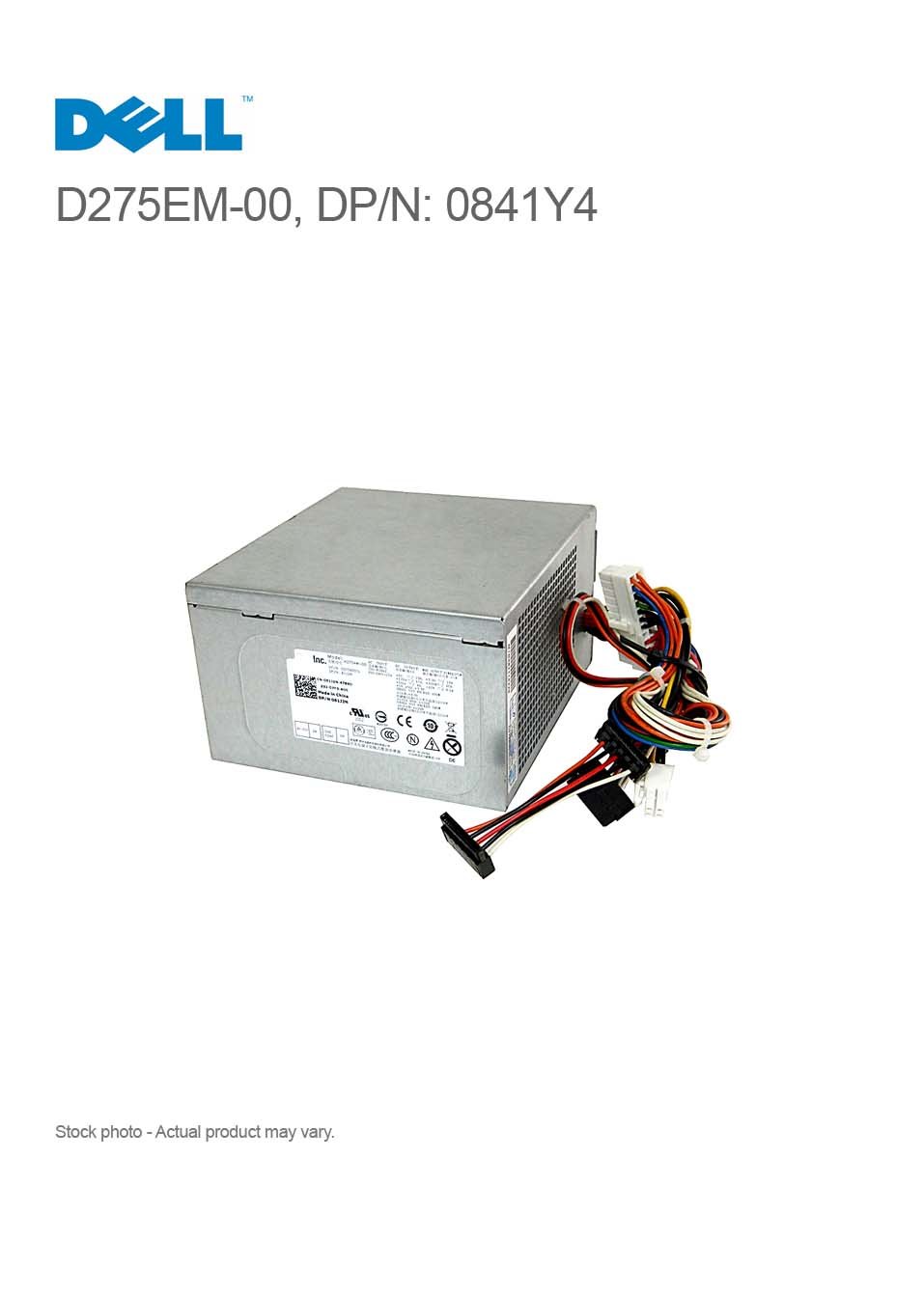 Dell 275W Power Supply for OptiPlex 7010 9010 Tower D275EM-00