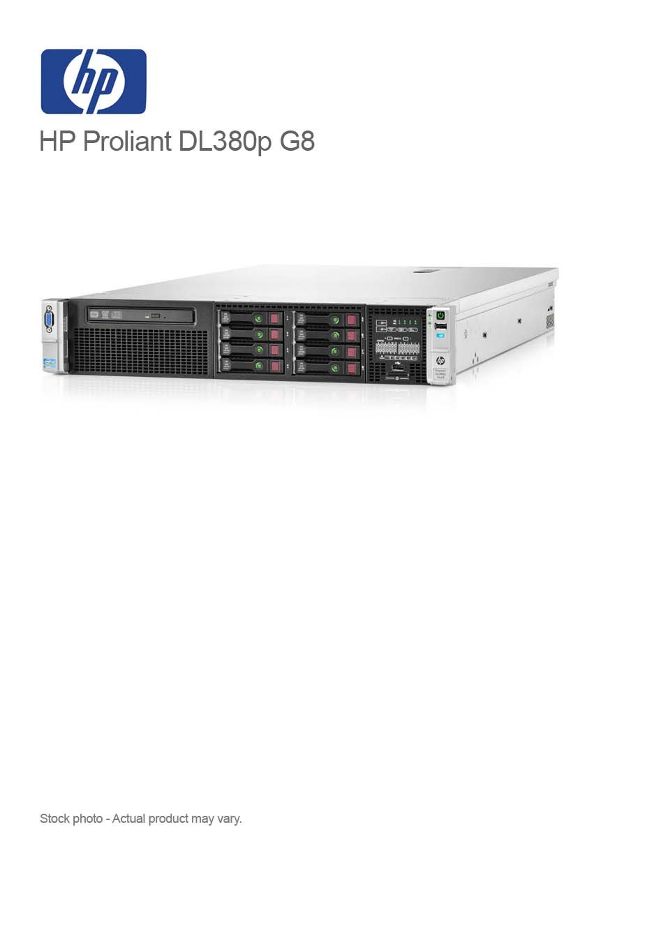 HP Proliant DL380p G8, 2x Xeon E5-2690v2 3.0GHz 10-core ,288GB RAM, 709943-001
