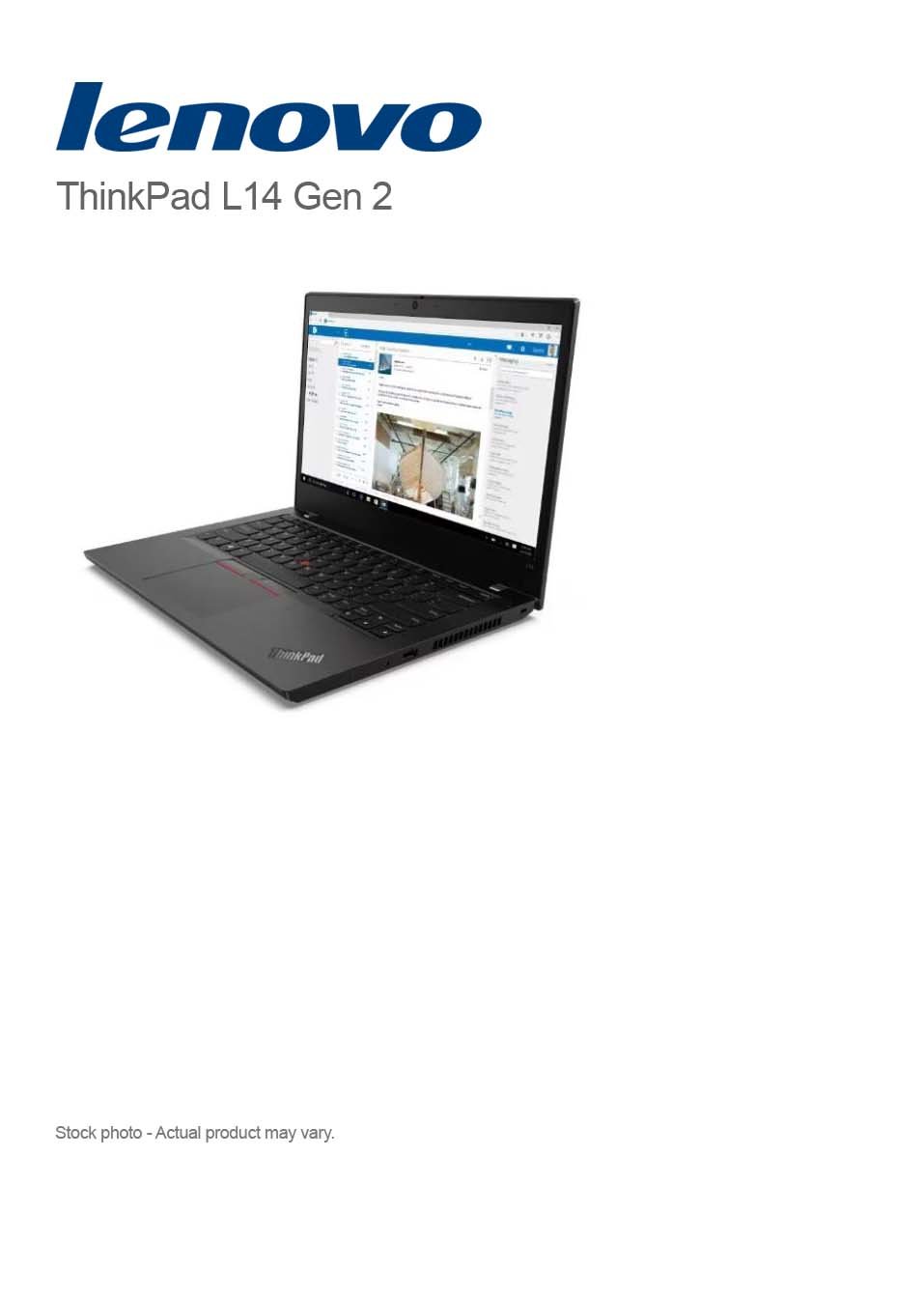 Lenovo ThinkPad L14 Gen 2 Core i5-1135G7, 16GB, 256GB SSD, 14″, WIN 11 Pro - Image 2