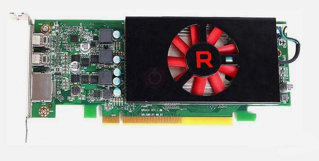 Dell AMD Radeon RX550, 4GB GDDR5, 2x Mini DP, 1x DP Low Profile Graphics Video Card 0NJJMW - Image 2